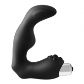 Черный вибромассажер простаты FantASStic Vibrating Prostate Massager - 11,3 см. - Dream Toys - в Новокуйбышевске купить с доставкой