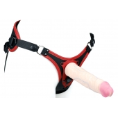 Пояс унисекс UNISEX Style с 2 насадками - LOVETOY (А-Полимер) - купить с доставкой в Новокуйбышевске