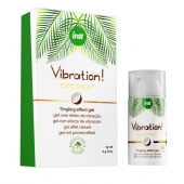 Возбуждающий гель с ароматом кокоса Vibration Coconut - 15 мл. - INTT - купить с доставкой в Новокуйбышевске