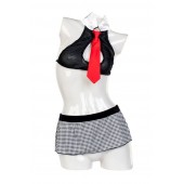 Надувная секс-кукла с реалистичной головой в костюме учительницы - ToyFa - в Новокуйбышевске купить с доставкой