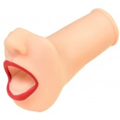 Мастурбатор-ротик с алыми губами - ToyFa - в Новокуйбышевске купить с доставкой