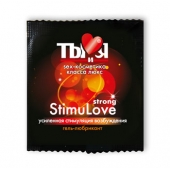 Разогревающий гель-лубрикант Stimulove Strong в одноразовой упаковке - 4 гр. - Биоритм - купить с доставкой в Новокуйбышевске