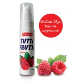 Гель-смазка Tutti-frutti с малиновым вкусом - 30 гр. - Биоритм - купить с доставкой в Новокуйбышевске