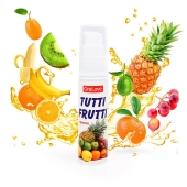 Гель-смазка Tutti-frutti со вкусом тропических фруктов - 30 гр. - Биоритм - купить с доставкой в Новокуйбышевске