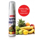 Гель-смазка Tutti-frutti со вкусом тропических фруктов - 30 гр. - Биоритм - купить с доставкой в Новокуйбышевске