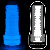 Светящийся в темноте мастурбатор Lumino Play Masturbator Ribbed - Lovetoy - в Новокуйбышевске купить с доставкой