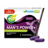 Возбуждающее средство для мужчин Mans Power plus - 10 капсул (0,35 гр.) +1 в подарок - SuperCaps - купить с доставкой в Новокуйбышевске