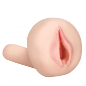 Мастурбатор-вагина с вибрацией REALSTUFF YOUNG   TIGHT - Dream Toys - в Новокуйбышевске купить с доставкой