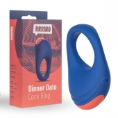 Синее эрекционное кольцо RRRING Dinner Date Cock Ring - FeelzToys - в Новокуйбышевске купить с доставкой