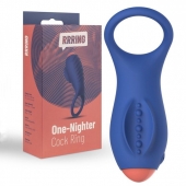 Синее эрекционное кольцо RRRING One Nighter Cock Ring - FeelzToys - в Новокуйбышевске купить с доставкой