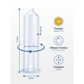 Презервативы MY.SIZE размер 53 - 10 шт. - My.Size - купить с доставкой в Новокуйбышевске