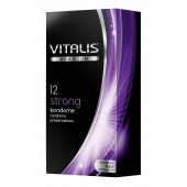 Презервативы с утолщённой стенкой VITALIS PREMIUM strong - 12 шт. - Vitalis - купить с доставкой в Новокуйбышевске