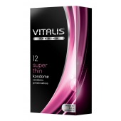 Ультратонкие презервативы VITALIS PREMIUM super thin - 12 шт. - Vitalis - купить с доставкой в Новокуйбышевске