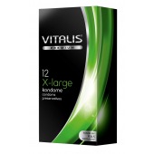 Презервативы увеличенного размера VITALIS PREMIUM x-large - 12 шт. - Vitalis - купить с доставкой в Новокуйбышевске