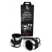 Серо-черные наручники Totally His - Fifty Shades of Grey - купить с доставкой в Новокуйбышевске