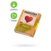 Экологически чистые презервативы Masculan Organic - 3 шт. - Masculan - купить с доставкой в Новокуйбышевске