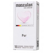 Супертонкие презервативы Masculan Pur - 10 шт. - Masculan - купить с доставкой в Новокуйбышевске