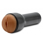 Коричневый мастурбатор-вагина Feel Stroker - Kiiroo - в Новокуйбышевске купить с доставкой