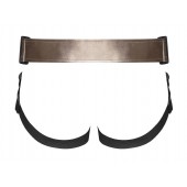 Бронзовый пояс для насадок Curious Harness - Strap-on-me - купить с доставкой в Новокуйбышевске