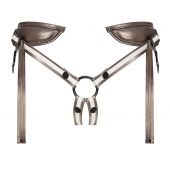 Бронзовый пояс для насадок Desirous Harness - Strap-on-me - купить с доставкой в Новокуйбышевске