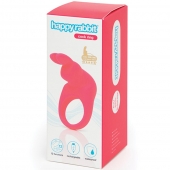 Розовое эрекционное виброкольцо Happy Rabbit Rechargeable Rabbit Cock Ring - Happy Rabbit - в Новокуйбышевске купить с доставкой
