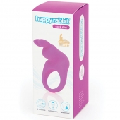 Фиолетовое эрекционное виброкольцо Happy Rabbit Rechargeable Rabbit Cock Ring - Happy Rabbit - в Новокуйбышевске купить с доставкой