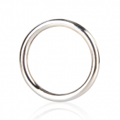 Стальное эрекционное кольцо STEEL COCK RING - 4.5 см. - BlueLine - в Новокуйбышевске купить с доставкой