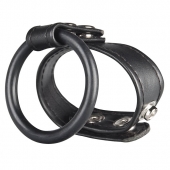 Двойное кольцо выносливости на пенис DUAL STAMINA RING - BlueLine - в Новокуйбышевске купить с доставкой
