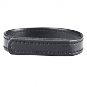 Кольцо на пенис из искусственной кожи на липучке VELCRO COCK RING - 5 см. - BlueLine - в Новокуйбышевске купить с доставкой