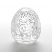 Мастурбатор-яйцо Keith Haring EGG DANCE - Tenga - в Новокуйбышевске купить с доставкой