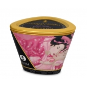 Массажная свеча Rose Petals с ароматом розы - 170 мл. - Shunga - купить с доставкой в Новокуйбышевске