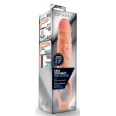 Телесная насадка на пенис 9 Inch Cock Sheath Extender - 22,2 см. - Blush Novelties - в Новокуйбышевске купить с доставкой