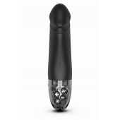 Черный вибратор с электростимуляцией Real Deal Neal - 16,5 см. - MyStim - купить с доставкой в Новокуйбышевске