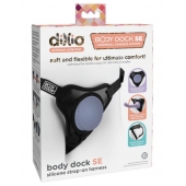 Черные трусики для страпона Body Dock SE на регулируемых ремнях - Pipedream - купить с доставкой в Новокуйбышевске
