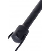 Чёрный стек с фигуркой леопарда на наконечнике - 21 см. - ToyFa - купить с доставкой в Новокуйбышевске