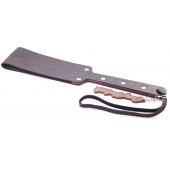 Гладкий мягкий удлиненный пэддл с заклепками - 32 см. - Crazy Handmade - купить с доставкой в Новокуйбышевске