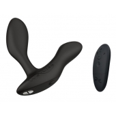 Черный анальный вибратор We-Vibe Vector+ - We-vibe - в Новокуйбышевске купить с доставкой