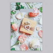 Полиэтиленовый пакет  Подарочек  с вырубной усиленной ручкой - 20 х 30 см. - Сима-Ленд - купить с доставкой в Новокуйбышевске