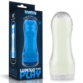 Светящийся в темноте мастурбатор Lumino Play Masturbator Pocketed - Lovetoy - в Новокуйбышевске купить с доставкой