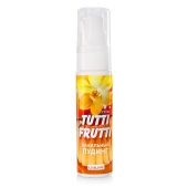 Интимный гель на водной основе Tutti-Frutti  Ванильный пудинг  - 30 гр. - Биоритм - купить с доставкой в Новокуйбышевске