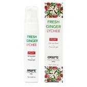 Возбуждающий гель Fresh Ginger Lychee Arousal Gel - 15 мл. - Exsens - купить с доставкой в Новокуйбышевске