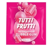 Пробник гель-смазки Tutti-frutti со вкусом бабл-гам - 4 гр. - Биоритм - купить с доставкой в Новокуйбышевске