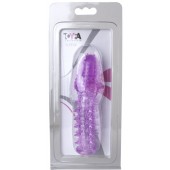 Фиолетовая насадка, удлиняющая половой член - 13,5 см. - Toyfa Basic - в Новокуйбышевске купить с доставкой