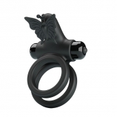 Черное эрекционное виброкольцо Passionate Ring IX - Baile - в Новокуйбышевске купить с доставкой