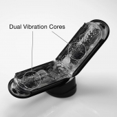 Черный мастурбатор Tenga Flip Zero Gravity с вибрацией - Tenga - в Новокуйбышевске купить с доставкой