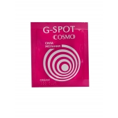 Стимулирующий интимный крем для женщин Cosmo G-spot - 2 гр. - Биоритм - купить с доставкой в Новокуйбышевске