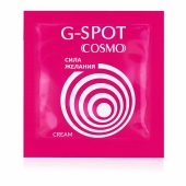 Стимулирующий интимный крем для женщин Cosmo G-spot - 2 гр. - Биоритм - купить с доставкой в Новокуйбышевске