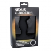 Черный вибромассажер простаты Nexus G-Rider+ - 12,6 см. - Nexus Range - в Новокуйбышевске купить с доставкой