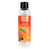 Массажное масло Sexy Sweet Fresh Orange с ароматом апельсина и феромонами - 75 мл. - Биоритм - купить с доставкой в Новокуйбышевске