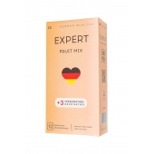 Ароматизированные презервативы EXPERT Fruit Mix - 12 шт.(+3 в подарок) - Expert - купить с доставкой в Новокуйбышевске